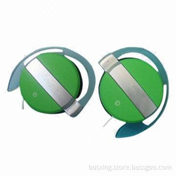 Good Quality Hang-ear Earphones 2013 OEM with 20mm Speaker Size